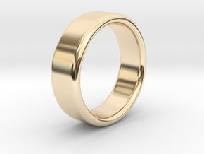 Ring_18.5mm_x_2mm_x_7mm in 14K Yellow Gold