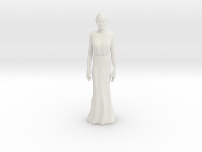 Printle V Femme 495 - 1/32 - wob in White Natural Versatile Plastic