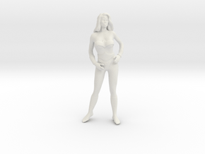 Printle V Femme 498 - 1/32 - wob in White Natural Versatile Plastic