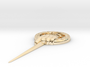 Hand of the King in 14k Gold Plated Brass