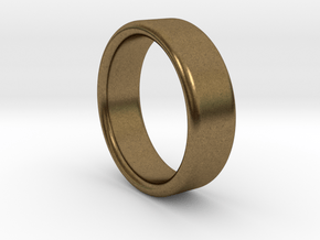 Ring_19mm_x_2mm_x_7mm in Natural Bronze