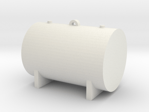 1:48 550 Gallon Fuel Tank in White Natural Versatile Plastic