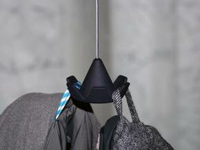Sombrero / coat rack in Black Natural Versatile Plastic