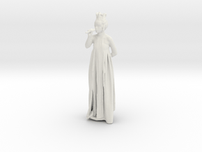 Printle V Femme 536 - 1/32 - wob in White Natural Versatile Plastic