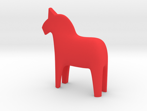 Dala Horse in Red Processed Versatile Plastic