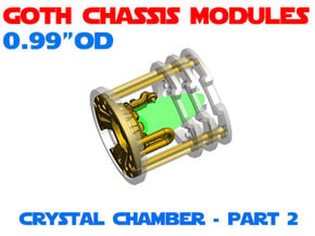 GCM099 - Crystal Chamber Part 2 - Insert in White Natural Versatile Plastic