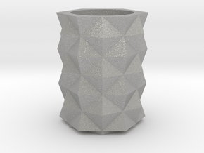 Prism Vase in Aluminum