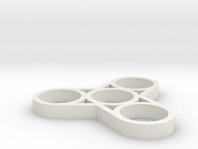 Triplex_Thingy in White Natural Versatile Plastic