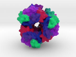 Bacteriorhodopsin in Full Color Sandstone