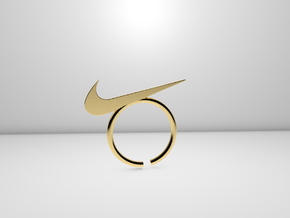 Nike Ring in 14K Yellow Gold