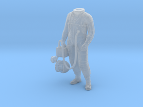 Mercury Astronaut Standing in Smooth Fine Detail Plastic: 1:24