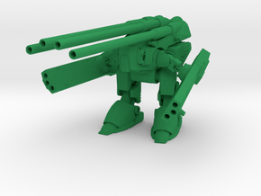 1/285 Space Battle Robot Custom in Green Processed Versatile Plastic