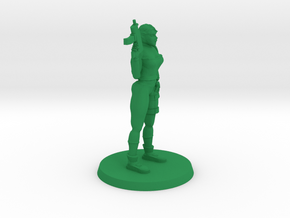 36mm Veronica Zombie Hunter in Green Processed Versatile Plastic