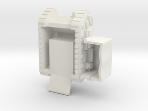 6mm Imperial Guard Command Center in White Natural Versatile Plastic