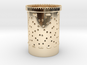 Pong bubbles Bloom zoetrope in 14K Yellow Gold