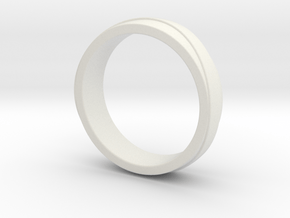 Ring of Dreams in White Natural Versatile Plastic: Extra Small