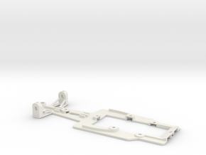 F1 chassis in White Natural Versatile Plastic