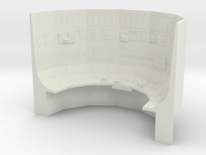 Death Star Red Conference Room, Assembled, 1/18 in White Natural Versatile Plastic