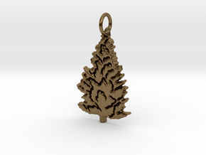 Pine Tree  in Natural Bronze