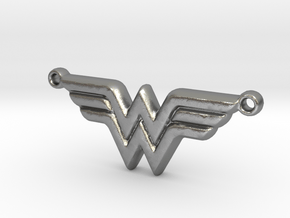 Wonder Woman (Pendant) in Natural Silver