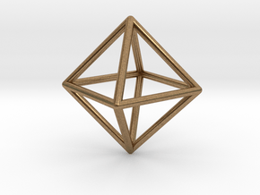 Ethereum Pendant in Natural Brass