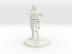 37 mm 'Bones' without Rifle in White Natural Versatile Plastic