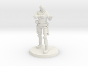 37 mm 'Bones' without Rifle in White Natural Versatile Plastic