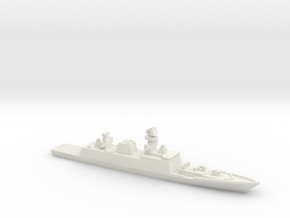 Shivalik-class frigate, 1/1250 in White Natural Versatile Plastic