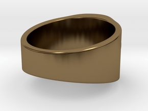 Lantern Ring in Polished Bronze