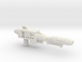 Lambo Blaster in White Natural Versatile Plastic