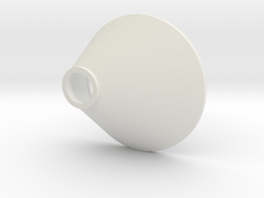 L 60 A  Betonschacht Konus asymetrisch in White Natural Versatile Plastic