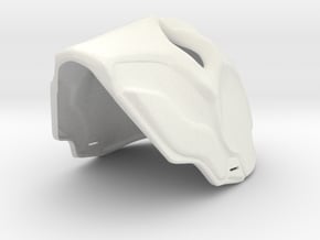 Deathstroke Mask in White Natural Versatile Plastic