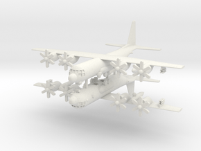 1/500 KC-130J Harvest Hawk (x2) in White Natural Versatile Plastic