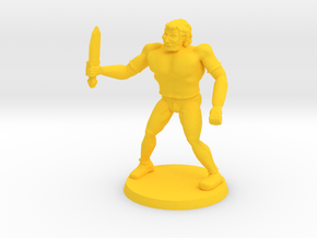 Drokk the Mercenary  in Yellow Processed Versatile Plastic