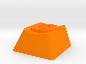Overwatch Tracer Pulse Bomb Cherry MX Keycap in Orange Processed Versatile Plastic