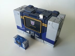 MP MICRO SOUNDWAVE in Smooth Fine Detail Plastic