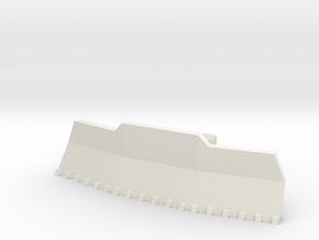 Imperial Army Tank Accessories Dozer No3 in White Natural Versatile Plastic