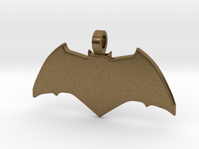 Batman Pendant in Natural Bronze