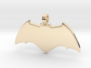Batman Pendant in 14k Gold Plated Brass