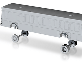 HO Scale VTA Gillig Low Floor Bus 2000 series in Tan Fine Detail Plastic
