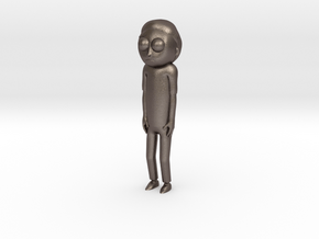 Morty in Polished Bronzed Silver Steel