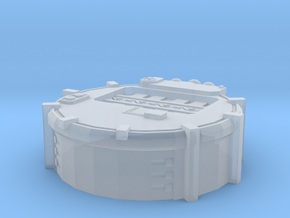 6mm Mars Pattern Tank Factory in Smooth Fine Detail Plastic