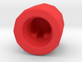 Joy-Control 64 - Knopf v1.1 in Red Processed Versatile Plastic