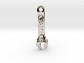 King of Industry - the gift of the best industrial in Rhodium Plated Brass