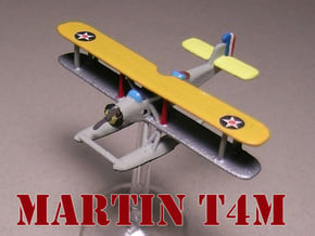 Martin T4M (two airplanes set) 1/285 6mm in White Natural Versatile Plastic