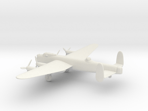Avro Lancaster B.III in White Natural Versatile Plastic: 1:200