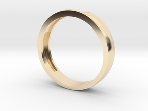 Wedding Couple Rings For Women & Men in 14k Gold Plated Brass: 3.25 / 44.625