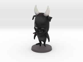 Black Devil V1 - 9cm Figurine in Full Color Sandstone