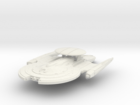 Sculpteo Class C refit  BattleDestroyer in White Natural Versatile Plastic