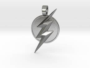 Flash pendant in Natural Silver